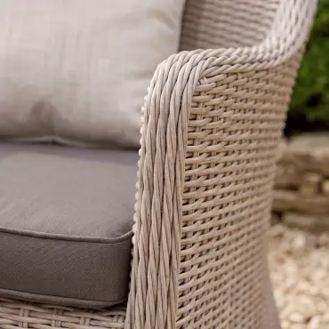 Turin 8 Seat Rectangular Rattan Dining Set