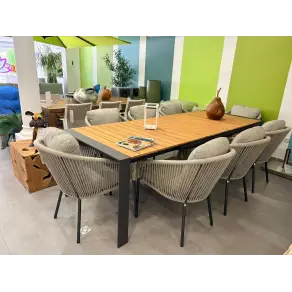 Suns Nappa 8 Dining Set Jakart Table Exdisplay