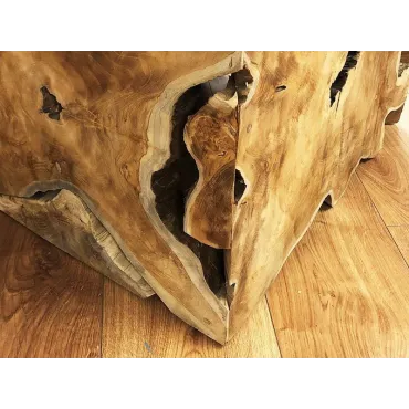 Reclaimed Teak Root Square Coffee Table Exdisplay
