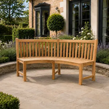 Contour Bench Certified Teak