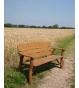 Oak garden bench 170cm