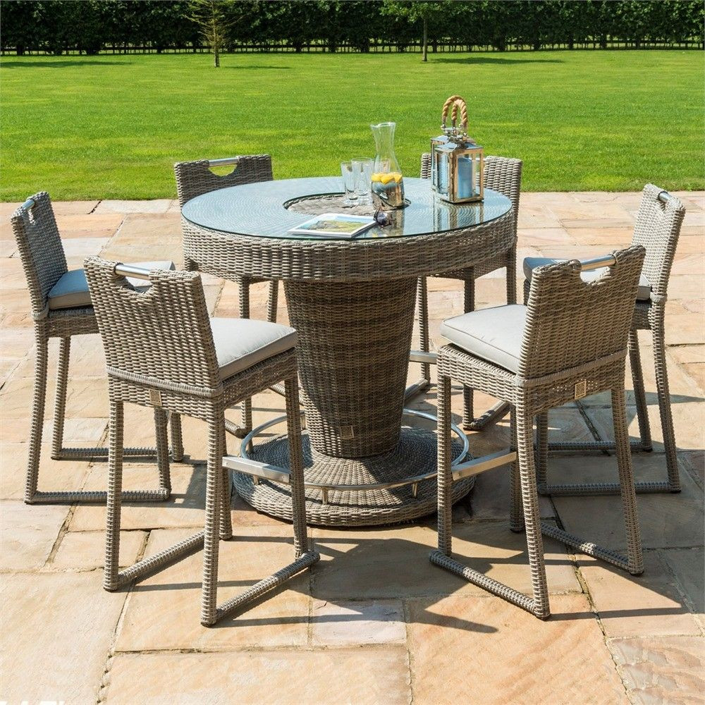 Oxford Bar Set 6 Seat Ice Bucket