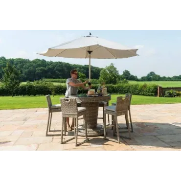 Oxford Bar Set 6 Seat Ice Bucket