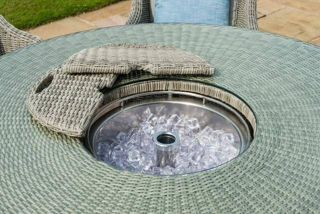 Oxford Bar Set 6 Seat Ice Bucket