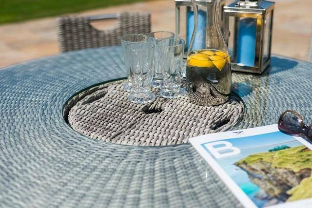 Oxford Bar Set 6 Seat Ice Bucket
