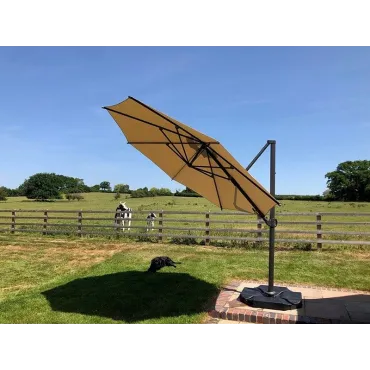 Calypso LED Parasol 3.5M Diameter