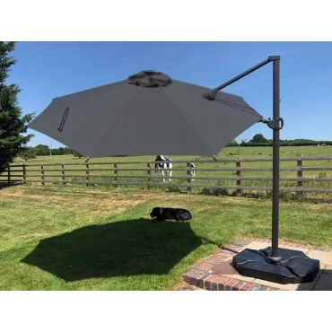 Calypso LED Parasol 3.5M Diameter