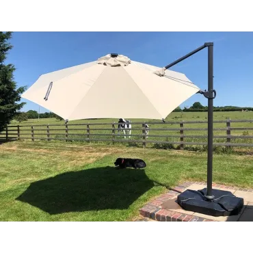 Calypso LED Parasol 3.5M Diameter