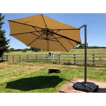 Calypso LED Parasol 3.5M Diameter