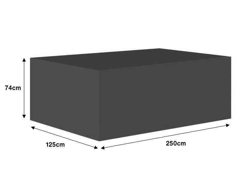 Breathable Rectangular Suite Weather Cover - Large