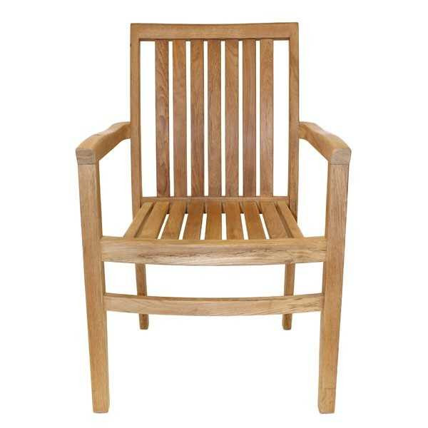 Warwick stacking chair Teak Certified