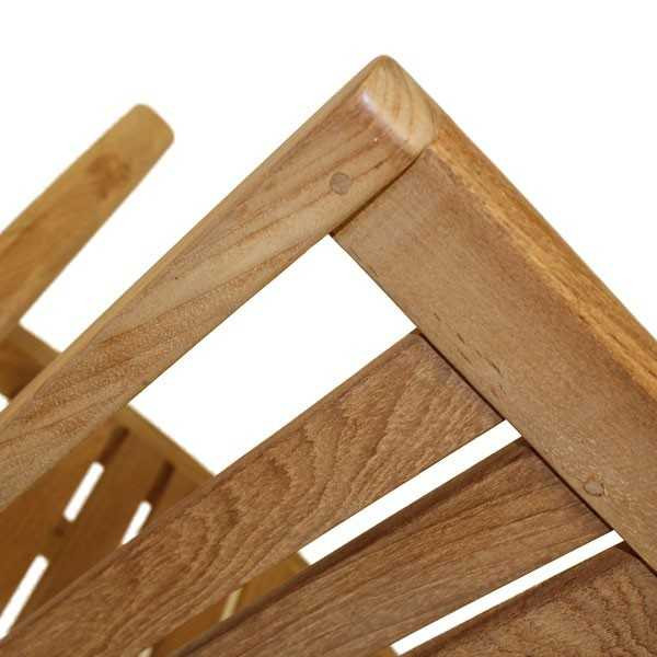 Warwick stacking chair Teak Certified