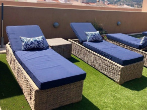 Montana & Fiji Sun Lounger | Replacement Cushion  - 1