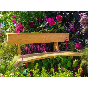 Romance teak bench