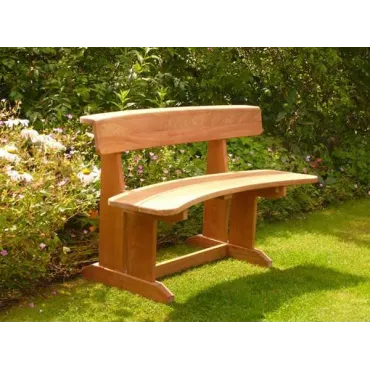 Romance teak bench