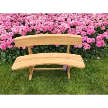 Romance teak bench