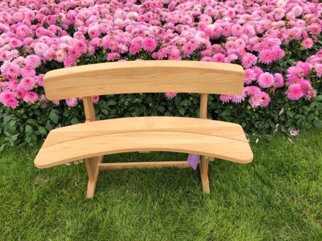Romance teak bench
