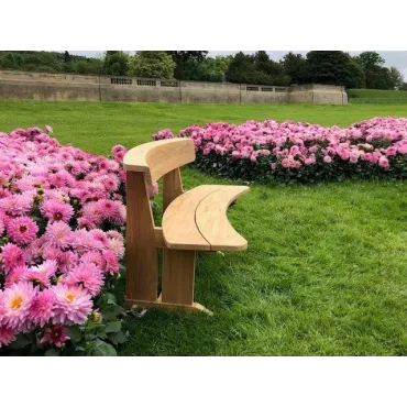 Romance teak bench