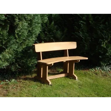 Romance teak bench