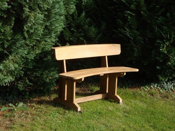 Romance teak bench