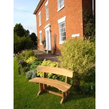 Romance teak bench