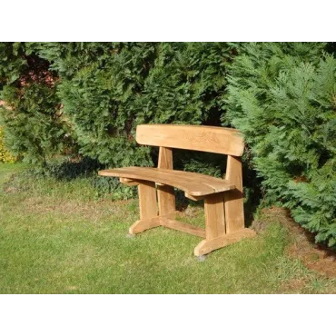 Romance teak bench