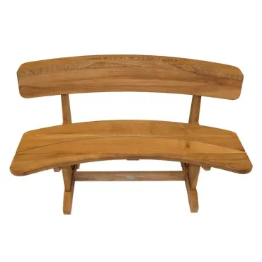 Romance teak bench