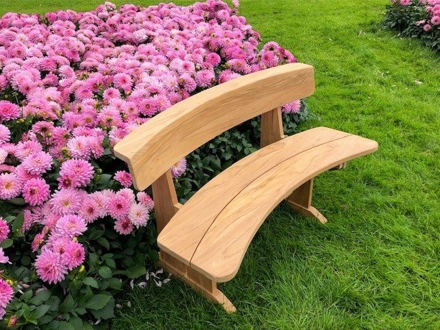 Romance teak bench
