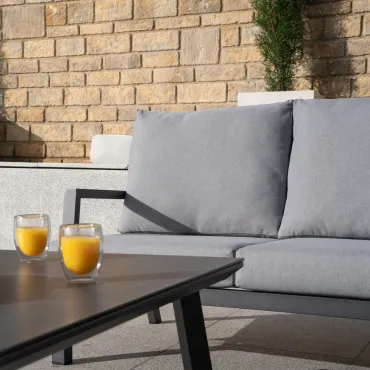 Vogue Aluminium Large Corner Lounging Set