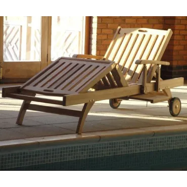 Stratford sun lounger With drinks tray - 6