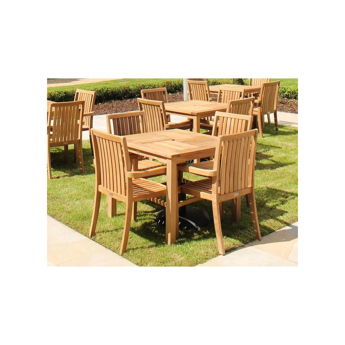 Warwick Square Table Set  - 4