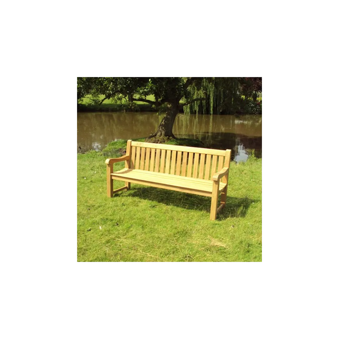 Britannia Teak Bench 150cm | FSC® Certified  - 12