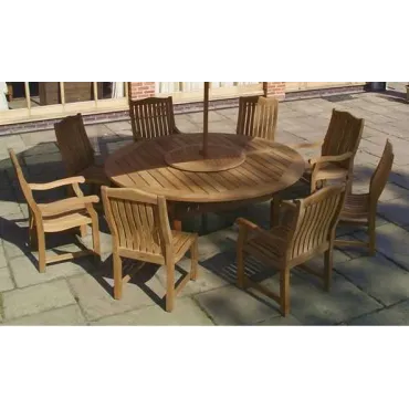 Malvern Teak Dining set 10 - Certified