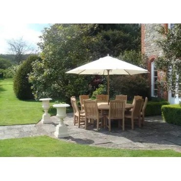 Malvern teak dining set 2