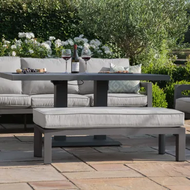 New York 3 Seat Sofa Set - With Rising Table  - 7
