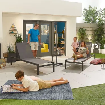 Milano Sunlounger Set