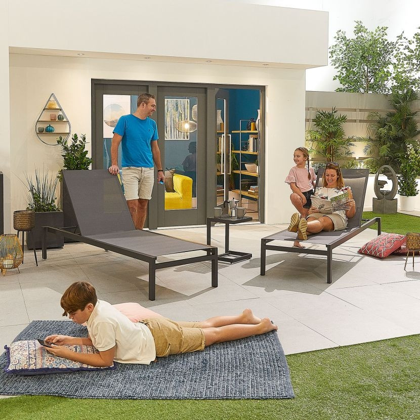 Milano Sunlounger Set