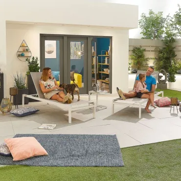 Milano Sunlounger Set