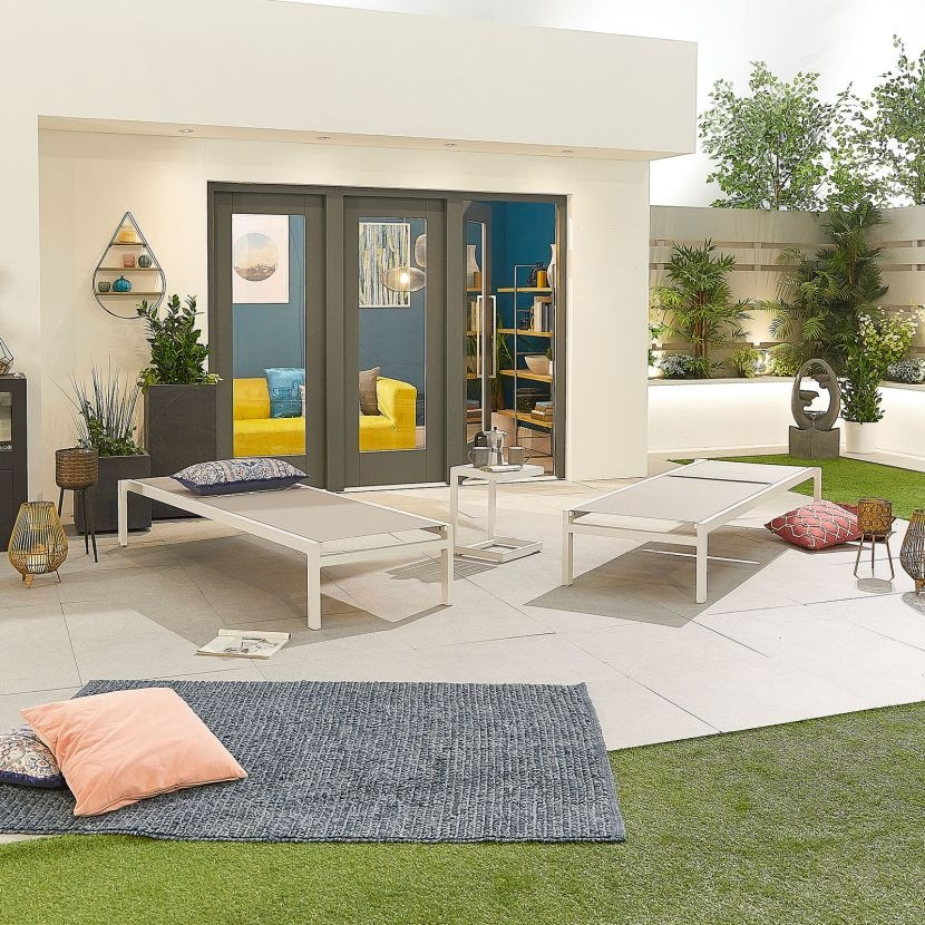 Milano Sunlounger Set