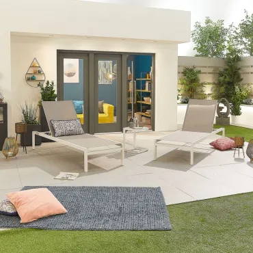 Milano Sunlounger Set