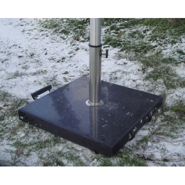 Polished Granite 40kg Parasol Base  - 6