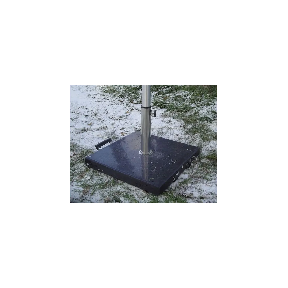 Polished Granite 40kg Parasol Base  - 6