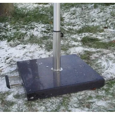 Polished Granite 40kg Parasol Base