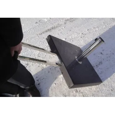 Polished Granite 40kg Parasol Base  - 4