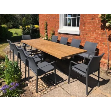 Timor Sense 10 Chair Dining Set  - 9