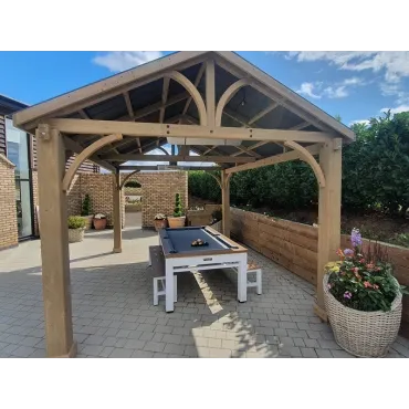 Wooden Gazebos Cedar Gazebo 4.2 X 3.6M | FSC® Certified