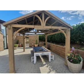 Wooden Gazebos Cedar Gazebo 4.2 X 3.6M | FSC® Certified