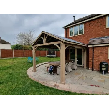 Wooden Gazebos Cedar Gazebo 4.2 X 3.6M | FSC® Certified