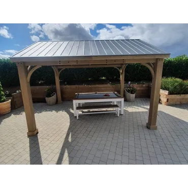 Wooden Gazebos Cedar Gazebo 4.2 X 3.6M | FSC® Certified