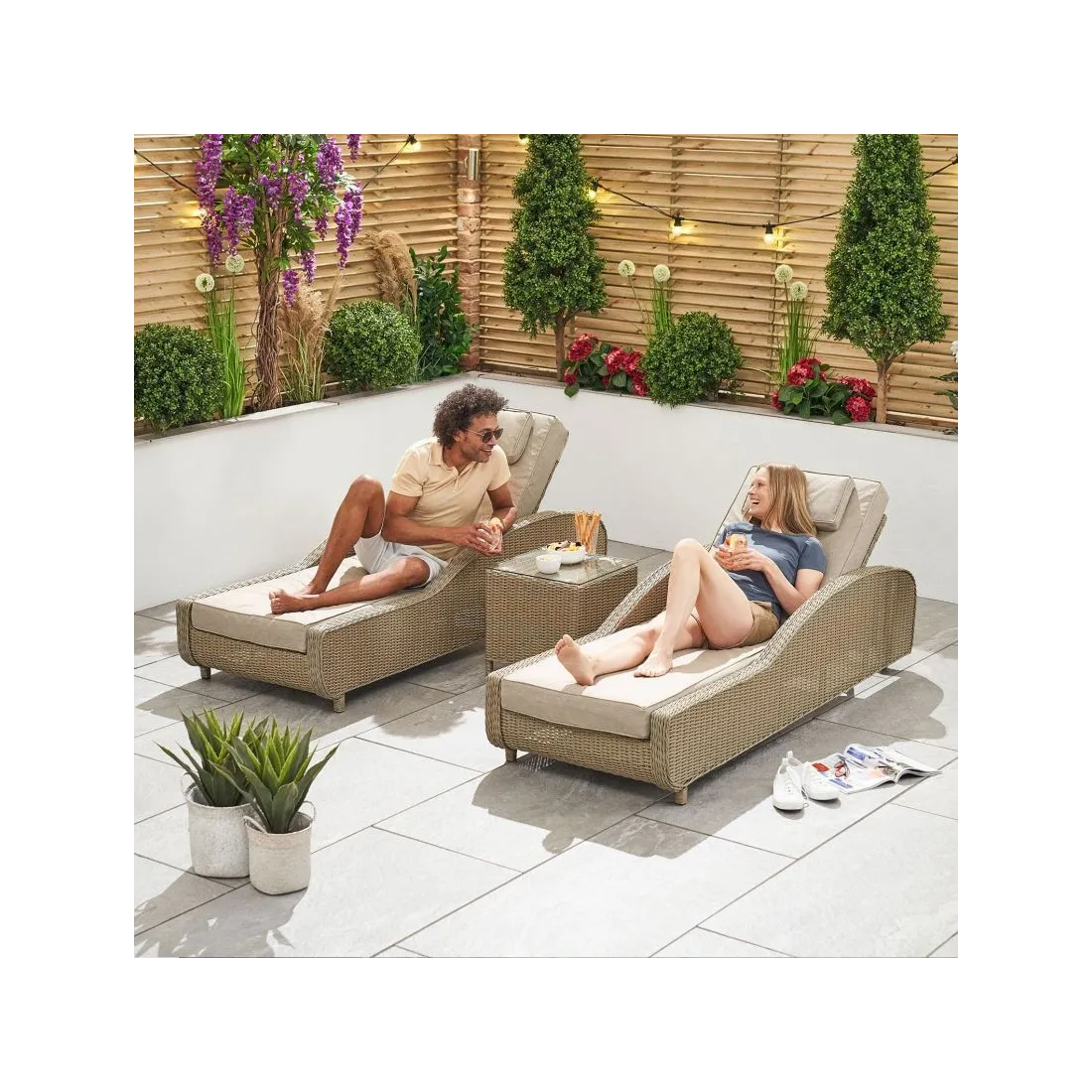 Madison Sun Lounger Set - 20 Madison Sun Lounger Set - 20